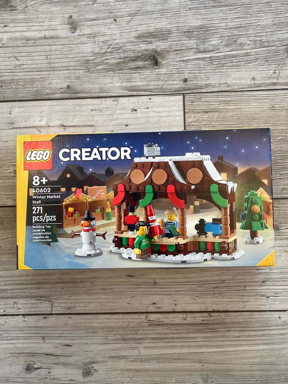 NWT LEGO | Creator Winter Market Stall Building Set 271pcs 40602